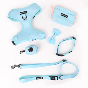 Arnés para perros grandes, chaleco Oxford reflectante para mascotas, arnés para perros acolchado de malla suave sin tirones, conjunto de bozal para perros con estampado personalizado de nailon S.M.L.XL - Product Image 5