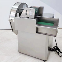 Eléctrica 2-30mm hoja vegetal pimienta apio corte rebanada máquina vegetal cinturón cortador