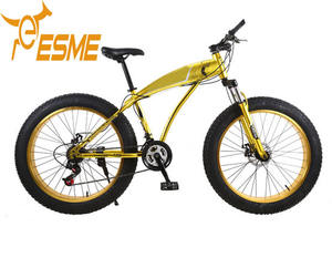 Sepeda karbon lemak salju 20/27, 5/26 inci ban besar 21 kecepatan suspensi penuh bingkai ban lemak/ban besar sepeda salju untuk pria - Product Image 5