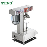 Min-sellador eléctrico Manual de latas de atún, máquina selladora de latas de cerveza no rotativa