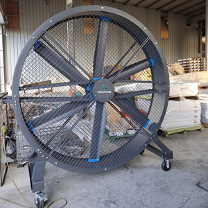 Ventilador Industrial de Tambor Portátil de 2M (6.6FT) y 1.5M (4.9FT) con Motor de 220V, Resistente al Agua, Gran Potencia de Viento, para Granjas y Almacenes - Product Image 1