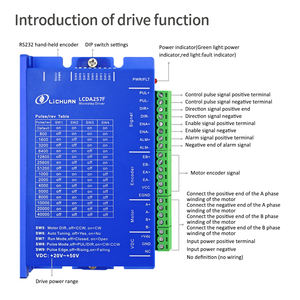 Lichuan <span class=keywords><strong>2</strong></span> Fase Nema24 6a Closedloop Stappenmotor Kit <span class=keywords><strong>2</strong></span>/<span class=keywords><strong>2</strong></span>.<span class=keywords><strong>3</strong></span>/<span class=keywords><strong>2</strong></span>. 8n. M Dc Closed Loop Stepper Motor Driver Kit Voor Cnc/Robot Machine - Product Image 3