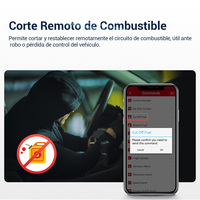 Relé Oculto Mini GPS Micodus MV930G 4G, Rastreo Vehicular, Corte de Motor, Anti-Interferencia, Localizador para Motocicletas