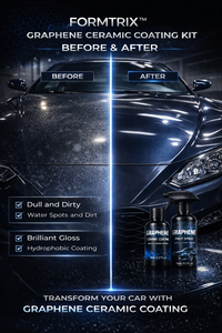 Kit de revêtement céramique au graphène FORMTRIX, spray de préparation pour la protection de la peinture infusé au graphène, ultra brillant, super hydrophobe, épaisseur 60 µm, pour voitures - Product Image 2