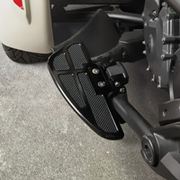 Planches de sol antidérapantes en caoutchouc noir personnalisées, repose-pieds et repose-jambes en aluminium pour Can-Am Spyder F3 / F3-S / F3-T (2015-2025)
