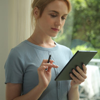 Liseur électronique avec écran E-Ink Android de 6 pouces, prend en charge les fichiers PDF et multilingue, stockage de 64 Go