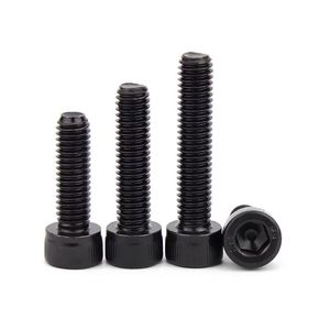 Parafuso Allen Hexagonal de Alta Resistência em Aço Liga Din912 Preto 12.9 M8*25 DIN 912 - Product Image 6