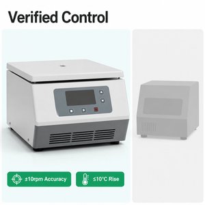 Centrífuga Veterinaria Profesional Clearsight Cgcsz-004 para Tratamiento PRP, 4200 rpm, 4x750 ml, Pantalla Táctil, Rotor Capilar, Bloqueo de Seguridad - Product Image 4
