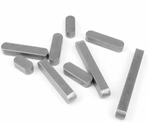 Fabricante <span class=keywords><strong>DIN6885</strong></span> Acero inoxidable Extremos cuadrados redondos dobles Llave de eje de máquina paralela plana Llaves paralelas - Product Image 1