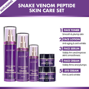 Set <span class=keywords><strong>de</strong></span> Cuidado Facial con Suero Reafirmante y Antiarrugas con Péptidos <span class=keywords><strong>de</strong></span> Veneno <span class=keywords><strong>de</strong></span> <span class=keywords><strong>Serpiente</strong></span> <span class=keywords><strong>de</strong></span> Marca Blanca (Nuevo) Productos en Crema - Product Image 2