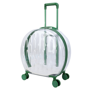 Havayolu Onaylı En İyi Büyük Tekerlekli Bebek Arabası Tipi Evcil Hayvan Taşıma Çantası Köpek Kedi Taşıyıcısı Tekerlekli Özel Logolu 5024 - Product Image 1