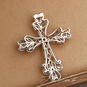 Counterattack Series Alloy Inlaid <b>Crystal</b> Rhinestone Vintage Charm Pendant Unisex <b>Jewelry</b> - Product Image 3