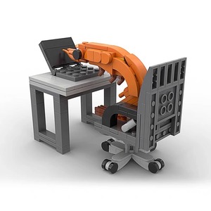 MOC <strong>Building</strong> <strong>Block</strong> Shrimp Model Kit, <strong>3D</strong> <strong>Puzzle</strong> Assembly Toy, Creative Animal Figure <strong>Building</strong> <strong>Blocks</strong> for Adults Collectors Gift - Product Image 5