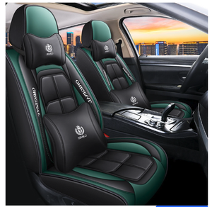 Juego de fundas para asientos de coche Mercedes Benz con cojín protector de cuero PU, accesorios Ford para Land Cruiser <span class=keywords><strong>Focus</strong></span> Fit X5, interiores de coche - Product Image 5