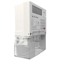Compteur d'électricité prépayé monophasé intelligent SWIN STS avec affichage numérique, courant maximal 100A, classe de précision 1.0, -25~+60