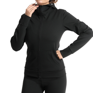 <span class=keywords><strong>Veste</strong></span> de sport à fermeture éclair sur le devant avec logo personnalisé pour femmes, combinaison de sauna amincissante pour la perte de <span class=keywords><strong>poids</strong></span>, ceinture d'entraînement pour la taille - Product Image 1