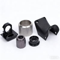 Bouton rotatif en acier inoxydable usiné CNC, couleur personnalisée OEM/ODM, boutons moletés en laiton, perçage et brochage pour usinage
