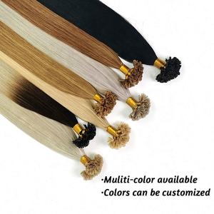 Extensions de cheveux brésiliens vierges Remy Amygirl, fournisseur pas cher, mèches de cheveux humains alignées sur la cuticule, pointes en U - Product Image 2