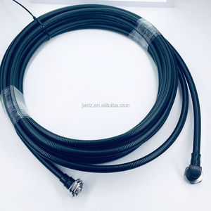 Кабель-перемычка 1/2 дюйма, гибкий кабель Superflex 1/2 дюйма с разъемом DIN 7/16 (папа, угловой) на разъем DIN (папа), кабельный комплект - Product Image 5