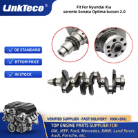Kit de vilebrequin moteur Linkteco ensemble roulement principal et Kit de tige roulement pour Hyundai Elantra tucson Kia Forte Soul G4NC 2.0 2014-2019