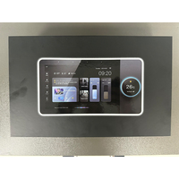 8 InchTuya Bluetooth WiFi con Zigbee Gateway amplificador de pared Panel de Control de hogar inteligente Control de música y luz de fondo para el hogar