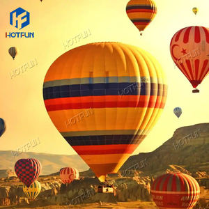 बड़ी क्षमता से युक्त गर्म हवा के गुब्बारे कस्टम लोगो अनुकूलित रंग Uv मुद्रण मौसम प्रतिरोधी 10-12 फीट फुली ऊंचाई - Product Image 5