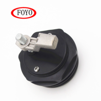 Loquet de compression rond étanche FOYO avec poignée en T chromée pour trappe de bateau marin ou yacht