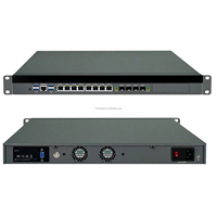 Servidor en Rack 1U B860, Firewall OPNsense, Dispositivo de Seguridad de Red VPN, 10G/25G/100G SFP, 8*i226-V, 2.5G LANs, Router U5 225, PC