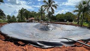 Geomembrana de HDPE de 2.50 mm ASTM GRI GM13 para Aplicaciones de Lixiviación en Depósitos, Lámina de Revestimiento Industrial para Extracción de Minerales - Product Image 4