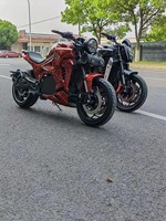 2025 vente chaude 10kW 72v120ah moto de course pour adultes moteur central et moteur de moyeu disponible entraînement par chaîne vitesse maximale 160 km/h