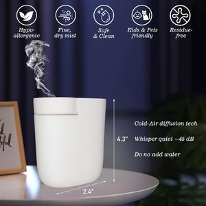 Wholesale Electronic <strong>Wall</strong> <strong>Plug</strong> in Air Freshener Aromatherapy Nebulizer <strong>Diffuser</strong> Luxury Home Fragrance Oil Aroma <strong>Diffuser</strong>