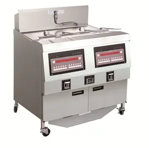 High Quality Open Fryer With Oil Filtration System/304 Stainless steel wholesale deep fat fryer for fried French fries