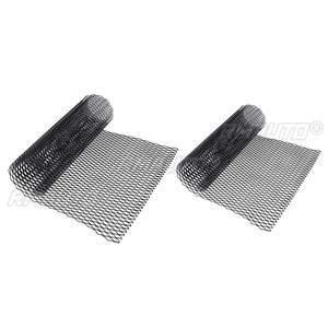 Grille de protection universelle en maille d'aluminium pour voiture, 100x30/120x40cm, pour pare-chocs et capot - Product Image 2