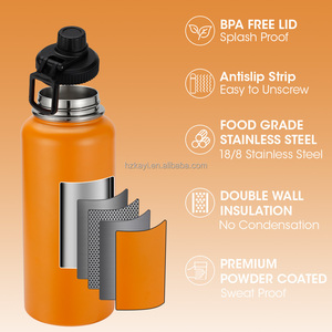 Botella de Agua Aislada al Vacío de Acero Inoxidable Apace de 32 oz con Logotipo Personalizado, Aislamiento Térmico de 6 a 12 Horas, Ecológica para Deportes - Product Image 6