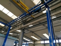 Moteur de palan électrique à chaîne autonome pour grue, avec boîte de vitesses, conçu pour les petites et moyennes stations de travail, facile à utiliser, haute efficacité