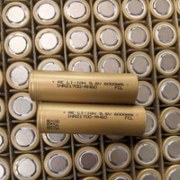 Batterie Li-ion sans plateau Reliance RH60 INR21700 6000mAh 3.6V, décharge 20A 30A, cellule haute densité énergétique