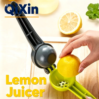Presse-citron manuelle en gros pour usine, presse-agrumes en PP de qualité alimentaire, personnalisable OEM, outil de cuisine portable pour presser les fruits