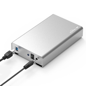 3.5 inch HDD bao vây nhôm SATA III ổ cứng bao vây trường hợp chúng tôi UK EU AU điện cắm USB 3.0 2.5/3.5 inch HDD SSD trường hợp - Product Image 1