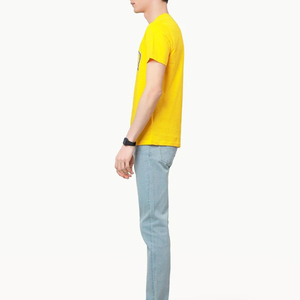 Camiseta de Hombre de Alta Calidad, Personalizada, de Color Sólido, Ecológica, Transpirable, de Secado Rápido, Estilo Hip Hop, Corte Regular, 100% Algodón, 210g - Product Image 3