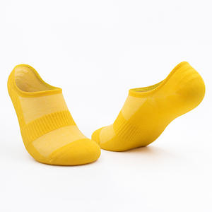 <span class=keywords><strong>Chaussettes</strong></span> basses invisibles en bambou respirantes antidérapantes en silicone fines pour l'été, très vendues pour hommes - Product Image 5