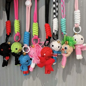 Bán buôn handmade len <span class=keywords><strong>Voodoo</strong></span> búp bê Keychain xác ướp Keyring cho sinh viên vài ba lô quyến rũ Keychain chủ Charms - Product Image 1