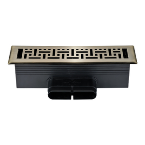 Registres de plancher d'aération en métal de conception moderne pour la vanne motorisée d'amortisseur de système de CVC avec le matériel d'acier inoxydable d'ABS - Product Image 4