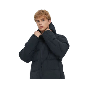 Chaqueta Larga Personalizada para Hombre y Mujer de Invierno Casual Cálida con Capucha a Prueba de Viento para Deportes al Aire Libre y Fútbol - Product Image 2