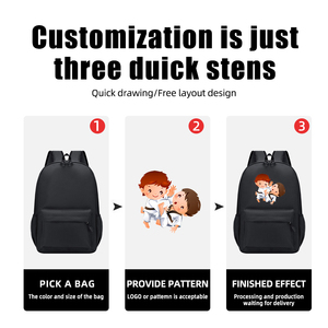 Zaino Personalizzato Design alla Moda Impermeabile per Viaggi e Scuola Borse Economiche - Product Image 2