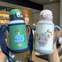 Termo de acero inoxidable para niños, termo personalizado, ecológico, para gimnasio, deportes