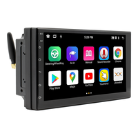 Eppark pemutar Media mobil, pemutar Media mobil Stereo navigasi GPS FM Wifi 7 "2 Din Android untuk Toyota Corolla