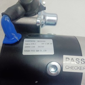 มอเตอร์สตาร์ท Ningbo Puze สำหรับเครื่องยนต์ Cummins 6CT8.3 24V 5.5KW 10T สำหรับอะไหล่เครื่องยนต์รถขุด - Product Image 1