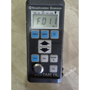 เครื่องวัดความหนา Krautkramer Branson DME แบบใช้แล้ว - Product Image 1