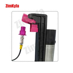 Adaptador de Conexión Rápida de Aleación de Aluminio Zimakyfa SDA-QD-DUO-Purple para Herramienta Neumática, Compatible con la Máquina Terra Art DUO Purple - Product Image 4