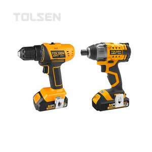 Tolsen 87239 ce 20v furadeira sem fio, ferramenta elétrica combo kit com função reversa - Product Image 2